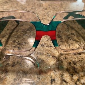 Authentic Gucci Oversized Sunglasses